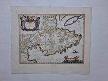 Load image in Gallery view, Kroatië Istrië Croatia Istria - J Blaeu - 1640