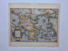 Afbeelding in Gallery-weergave laden, Griekenland Greece - A Ortelius - 1603