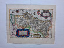Load image in Gallery view, Portugal - B van Doetecum / Mercator-Hondius - 1628