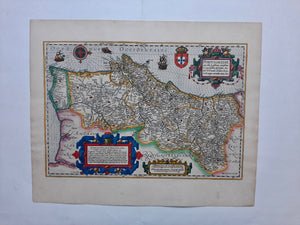 Portugal - B van Doetecum / Mercator-Hondius - 1628
