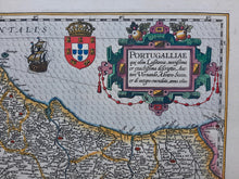 Load image in Gallery view, Portugal - B van Doetecum / Mercator-Hondius - 1628
