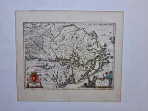 Zweden Sweden Uppland - J Janssonius - ca 1646