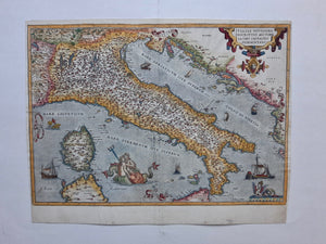 Italië - A Ortelius - 1579