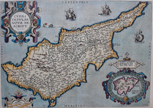 Afbeelding in Gallery-weergave laden, Cyprus - A Ortelius - 1592