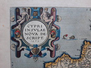 Cyprus - A Ortelius - 1592