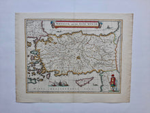 Load image in Gallery view, Turkije Turkey - W en J Blaeu - circa 1640