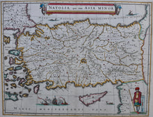 Afbeelding in Gallery-weergave laden, Turkije Turkey - W en J Blaeu - circa 1640