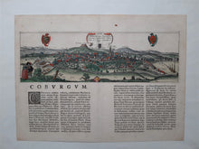 Load image in Gallery view, Duitsland Coburg Germany - J Janssonius - 1657