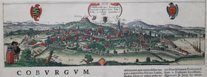 Duitsland Coburg Germany - J Janssonius - 1657