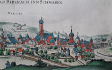 Afbeelding in Gallery-weergave laden, Duitsland Biberach Ravensburg Germany - J Janssonius - 1657