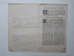 Duitsland Biberach Ravensburg Germany - J Janssonius - 1657