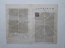 Load image in Gallery view, Hongarije Györ Hungary - G Braun &amp; F Hogenberg / J Janssonius - 1657