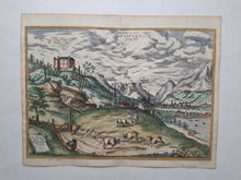 Afbeelding in Gallery-weergave laden, Oostenrijk Innsbruck - G Braun &amp; F Hogenberg - 1623