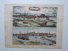 Afbeelding in Gallery-weergave laden, Denemarken Kopenhagen - G Braun &amp; F Hogenberg - 1588