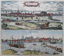 Load image in Gallery view, Denemarken Kopenhagen - G Braun &amp; F Hogenberg - 1588