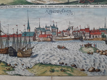 Afbeelding in Gallery-weergave laden, Denemarken Kopenhagen - G Braun &amp; F Hogenberg - 1588