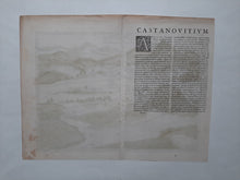Load image in Gallery view, Kroatië Kostajnica Croatia - G Braun &amp; F Hogenberg / J Janssonius - 1657