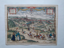 Afbeelding in Gallery-weergave laden, Spanje Sevilla Aanzicht - G Braun &amp; F Hogenberg - 1623