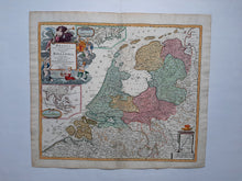 Afbeelding in Gallery-weergave laden, 7 provinciën - JB Homann - 1707