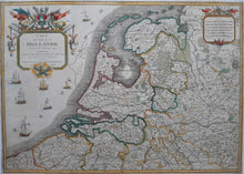 Afbeelding in Gallery-weergave laden, 7 provinciën Map of the Seven United Provinces - P Longchamps - 1793