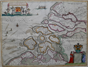 Zeeland - Joan en Willem Jansz Blaeu - 1662