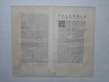 Afbeelding in Gallery-weergave laden, Zeeland - Joan en Willem Jansz Blaeu - 1662