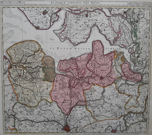 Zeeuws-Vlaanderen Staats-Vlaanderen - N Visscher - ca. 1690