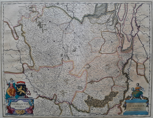 Brabant - Willem Jansz  Blaeu - 1635