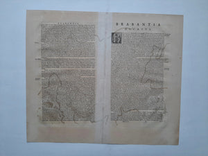 Brabant - Willem Jansz  Blaeu - 1635