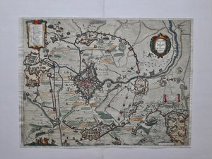 Breda Beleg Spinola 1624 - naar Claes Jansz Visscher - circa 1630