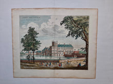 Load image in Gallery view, Den Haag Curia Hollandiae Exterior Buitenhof &#39;s-Gravenhage - J Blaeu - 1649