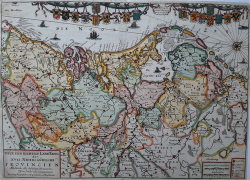 17 provinciën - J Sandrart - ca. 1690