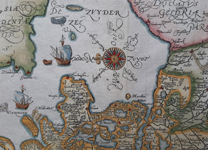 Holland - JP Saenredam / WJ Blaeu / L Guicciardini - 1613