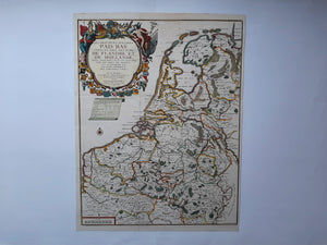 17 provinciën - N de Fer - 1710