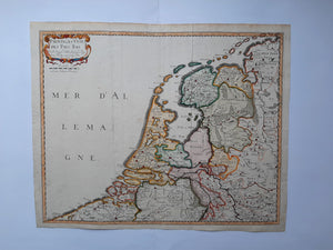 7 provinciën - N Sanson d'Abbeville - 1679