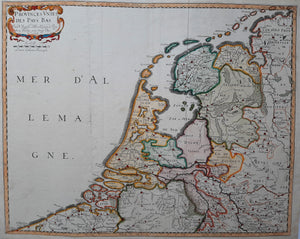 7 provinciën - N Sanson d'Abbeville - 1679