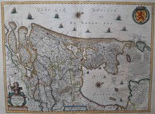 Afbeelding in Gallery-weergave laden, Holland - J Janssonius - 1653