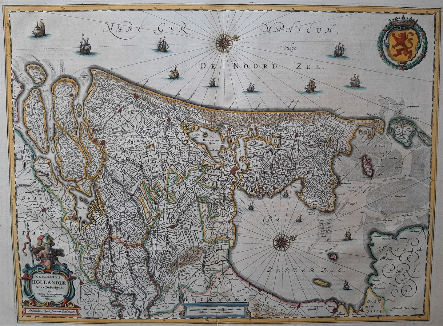 Holland - J Janssonius - 1653