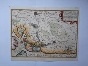 België Nederland Brugge, Gent, Knokke, West Zeeuws-Vlaanderen - P Kaerius - 1617
