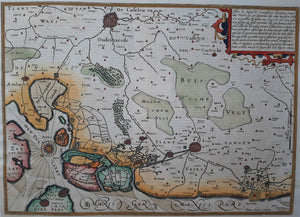 België Nederland Brugge, Gent, Knokke, West Zeeuws-Vlaanderen - P Kaerius - 1617