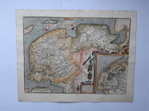 FRIESLAND - A Ortelius - 1579