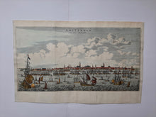 Afbeelding in Gallery-weergave laden, Amsterdam Aanzicht vanaf het IJ - O Dapper - 1663