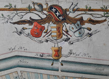 Load image in Gallery view, Amsterdam Burgerwijk No. 30 Blauwburgwal Bergstraat Oude Leliestraat Driekoningenstraat Gasthuismolensteeg Singel Herengracht - Jan Spruytenburg - ca. 1759