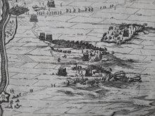 Load image in Gallery view, Bergen op Zoom en omgeving tijdens beleg 1622 - Abraham Verhoeven - 1622