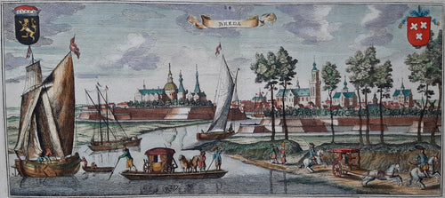 Breda Aanzicht van de stad - J Peeters & C Bouttats - 1674