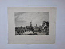 Afbeelding in Gallery-weergave laden, Utrecht Aanzicht met de Domtoren centraal in de voorstelling - JL Bleuler / S Himely - 1826