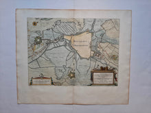 Load image in Gallery view, Den Bosch Nouvelle Carte representant la Ville de Bolduc en plan, () &#39;s-Hertogenbosch - J Blaeu - 1649