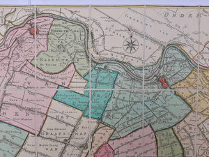 Gelderland Graafschappen Buren en Culemborg Utrecht Vijfheerenlanden - Jan Punt / Covens & Mortier - 1761