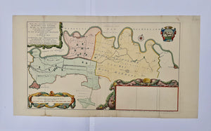Brabant Oss en omgeving - N Visscher / P Schenk / J van Turnhout - ca. 1725