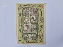 Afbeelding in Gallery-weergave laden, Israël Heilige Land Jeruzalem Israel Holy Land Jerusalem - G Braun &amp; F Hogenberg - 1593
